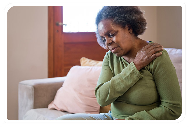 symptoms of shoulder osteoarthritis?